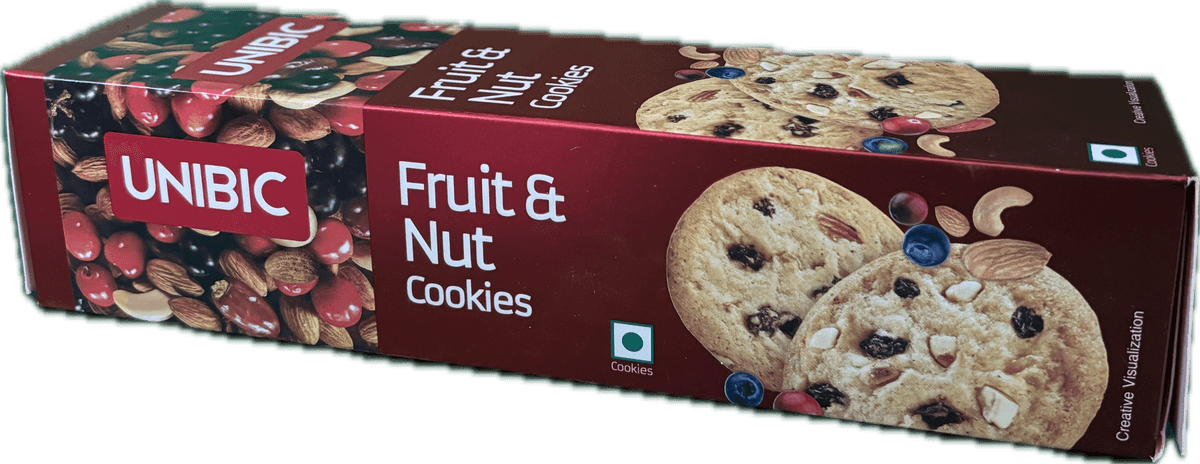 Unibis Fruit & Nut Cookies 150g