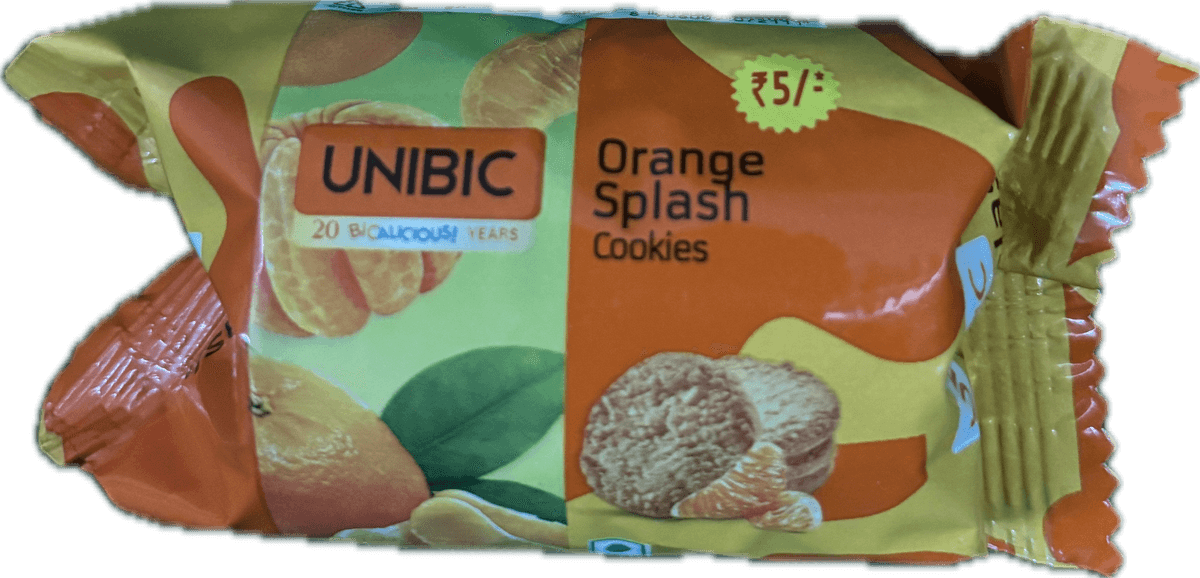 Unibic Orange Splash Cookies 30g