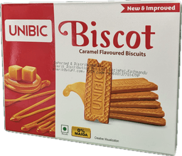 Unibic Biscot Caramel Flavour 250g view 1