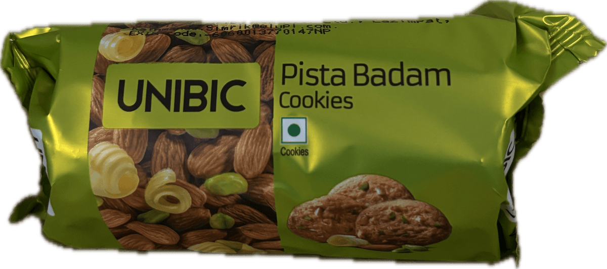 Unibic Pista Badam Cookies 75g
