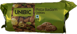 Unibic Pista Badam Cookies 75g view 1