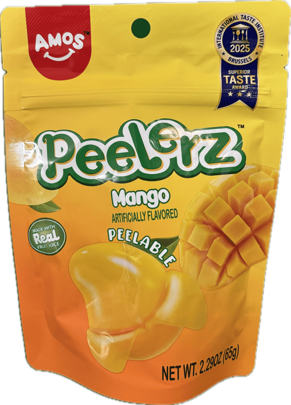 Amos Gummy 65g*36 Mango