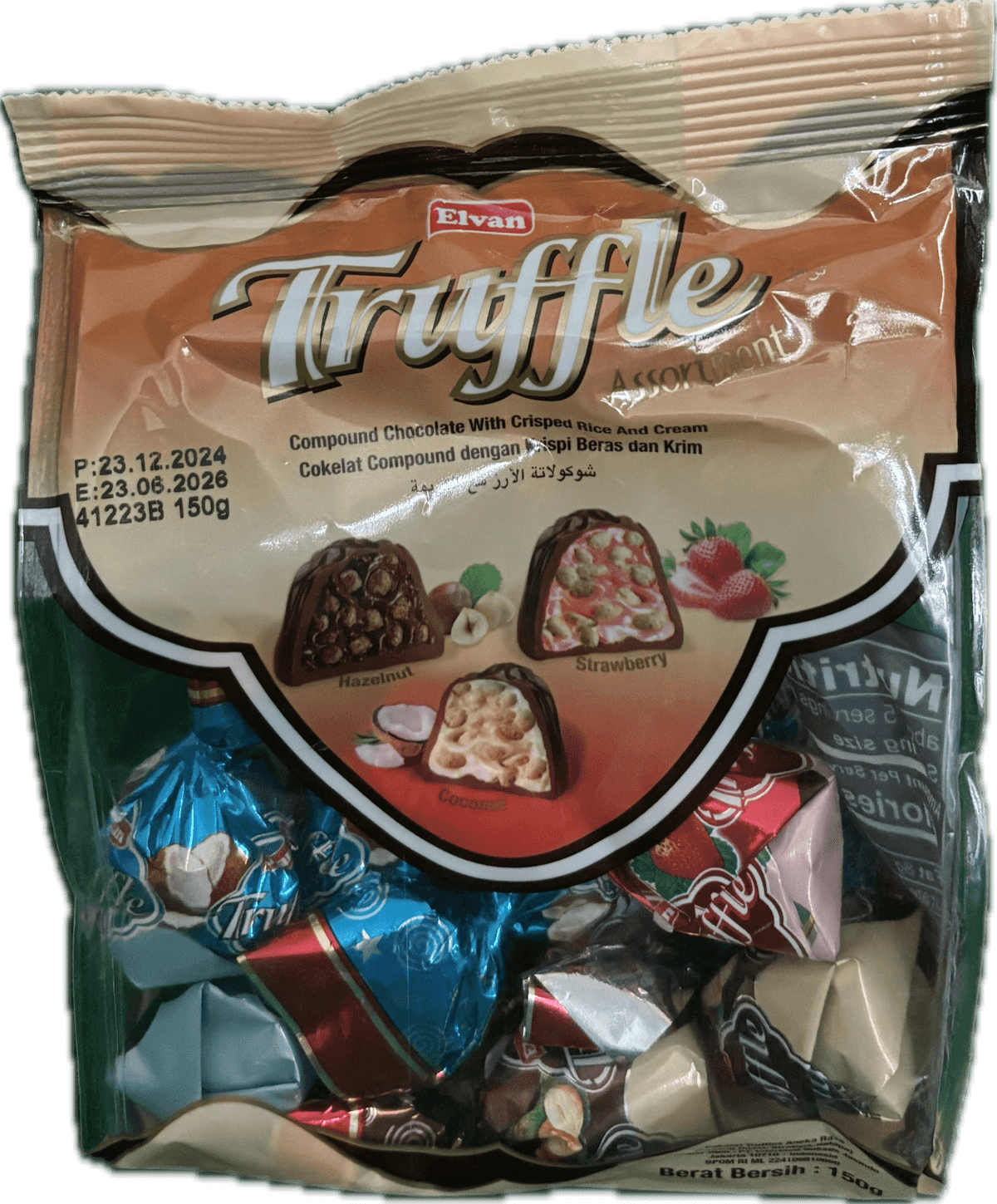 Elvan Truffle choclate 150g(24)