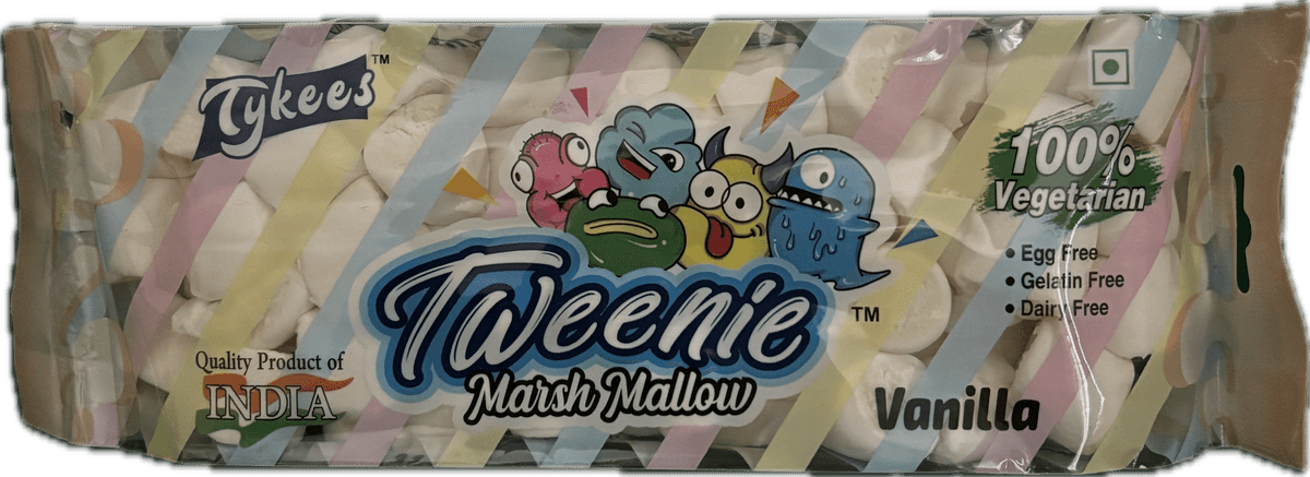 Tykees Marshmallow vanilla 120g(48)